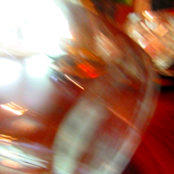 Vintage Large Fluted Clear Smooth Glass Vase - Picture 5 of 7